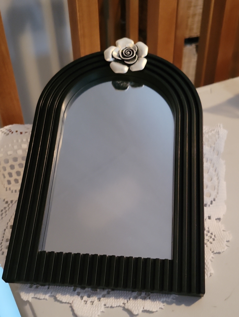 🌹rose embellished mirror🌹